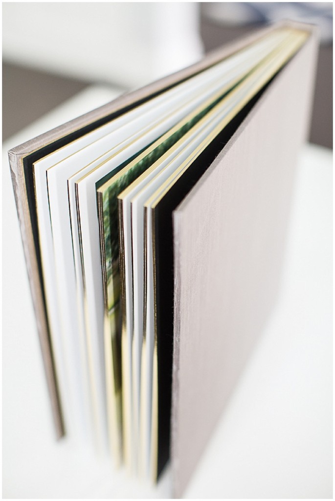 LEATHER CRAFTSMEN WEDDING ALBUMS TAUPE AND GOLD