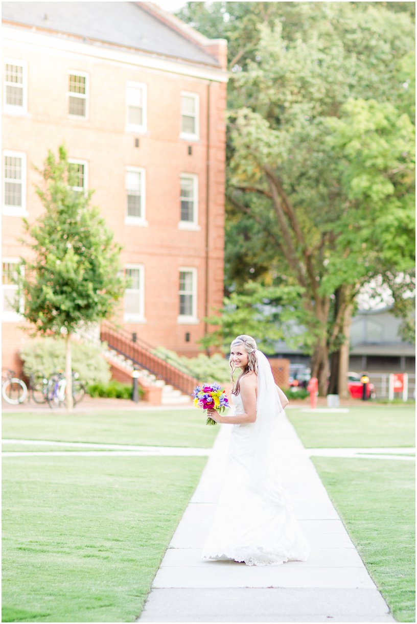 NC STATE CAMPUS + PULLEN PARK BRIDAL SESSION