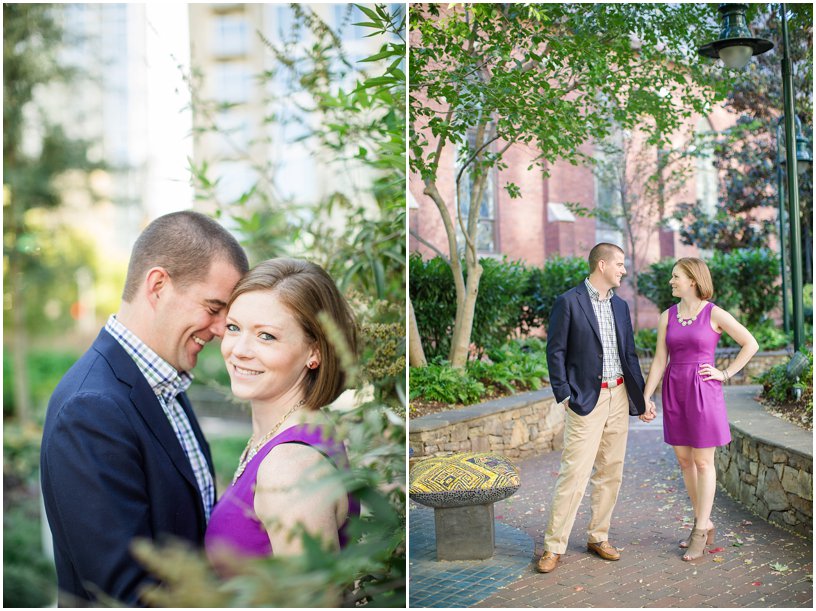 DOWNTOWN CHARLOTTE ENGAGEMENT PHOTOS 