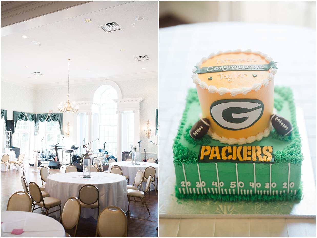Green Bay Packers Grooms Cake