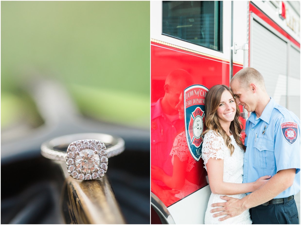 Cary engagement session