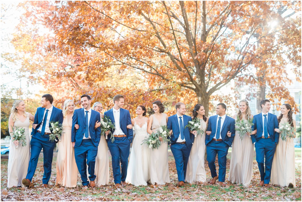 Raleigh bridal party