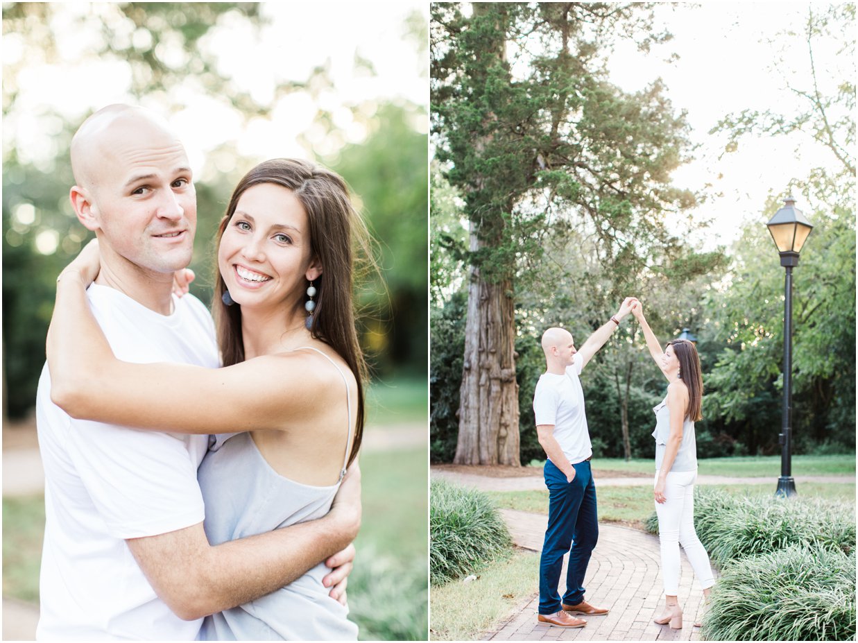 Raleigh Engagement photography locations