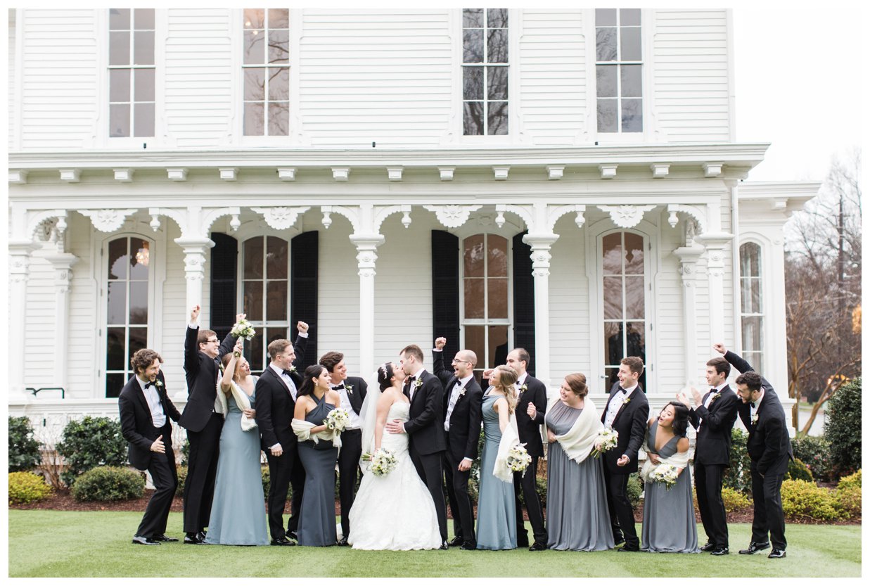 The Merrimon-Wynne House wedding
