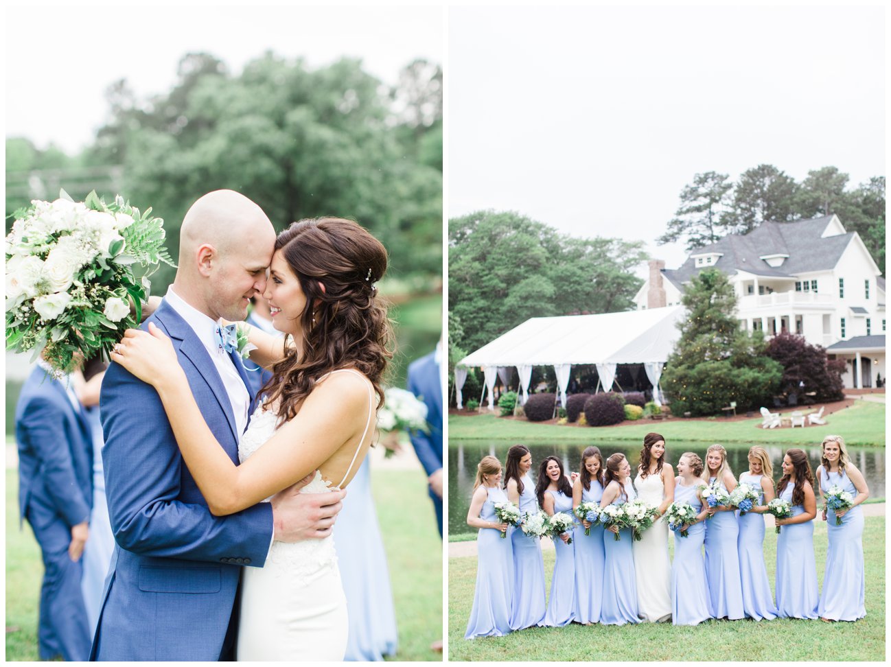 Blue and Navy wedding