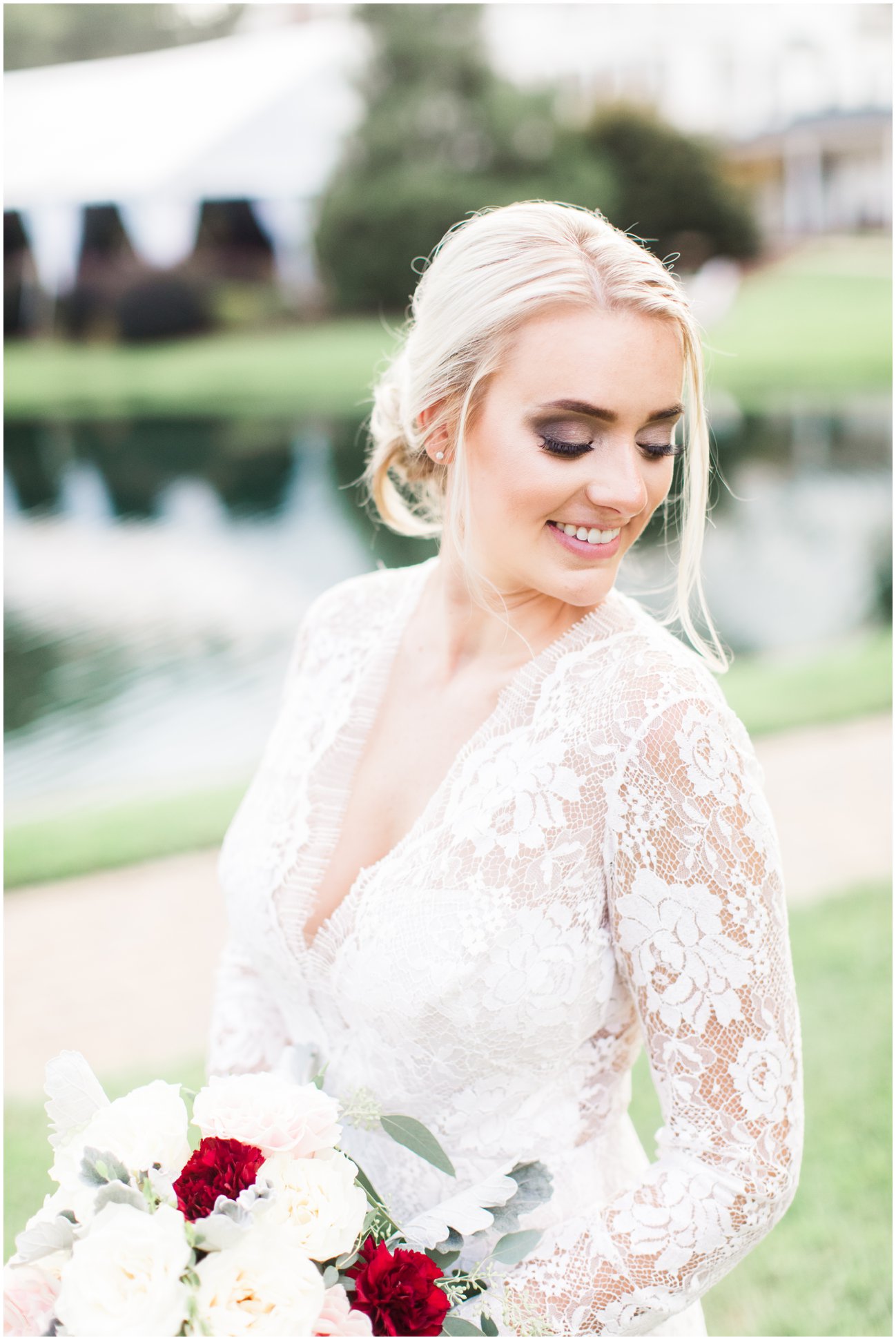 long sleeve bridal gown