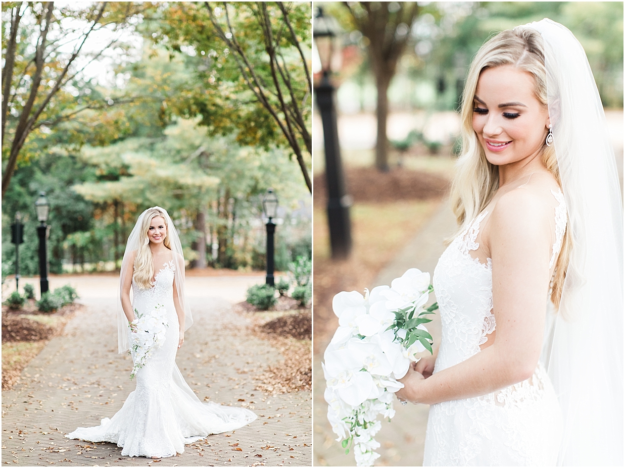 The Sutherland Estate Wake Forest, NC Bridal Session