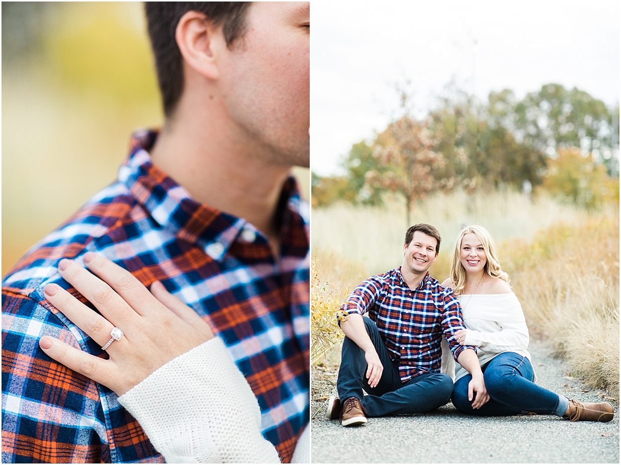 Wake Forest engagement session