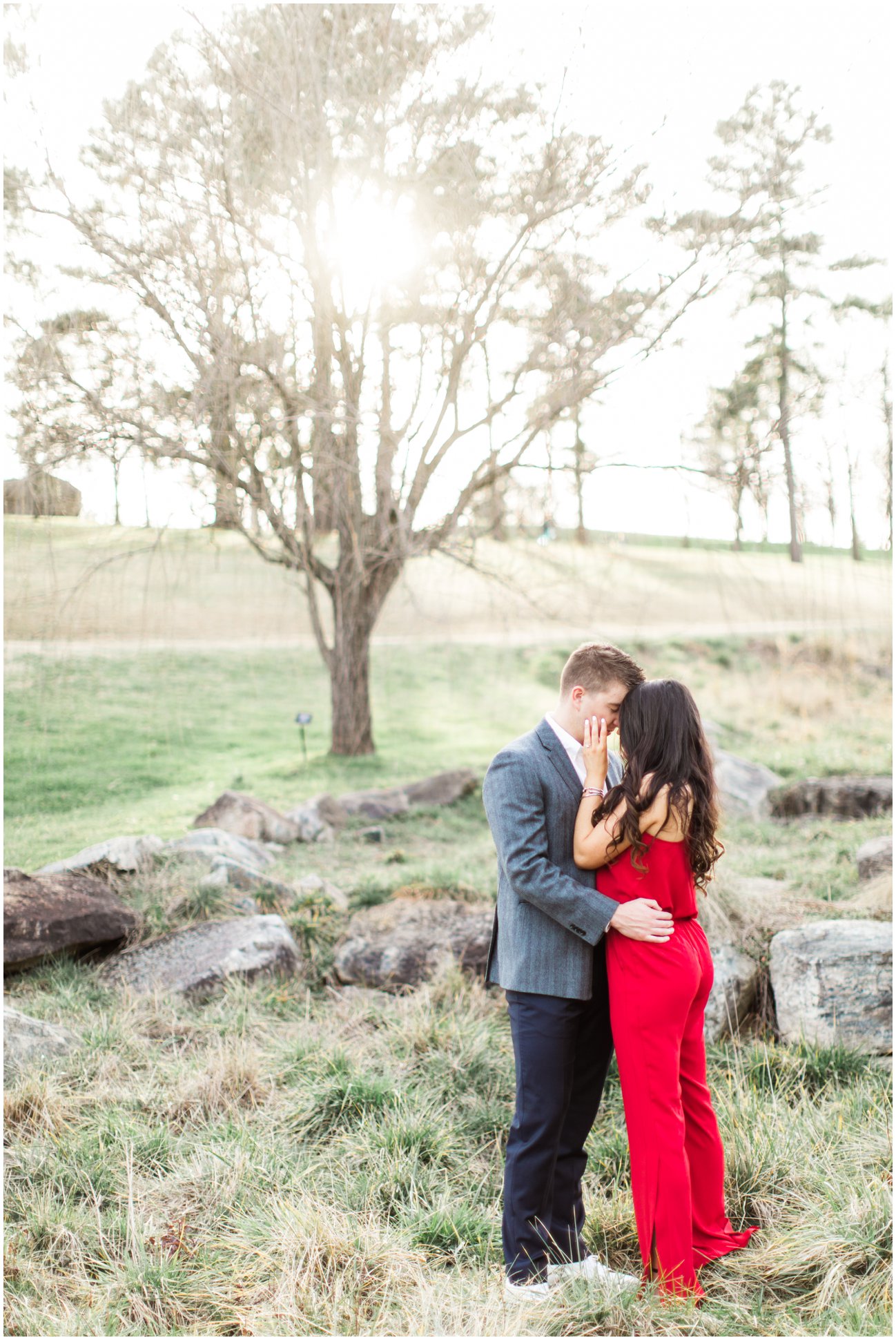 NC Museum of Art | Engagement Session Raleigh, NC | Alexis + Josh