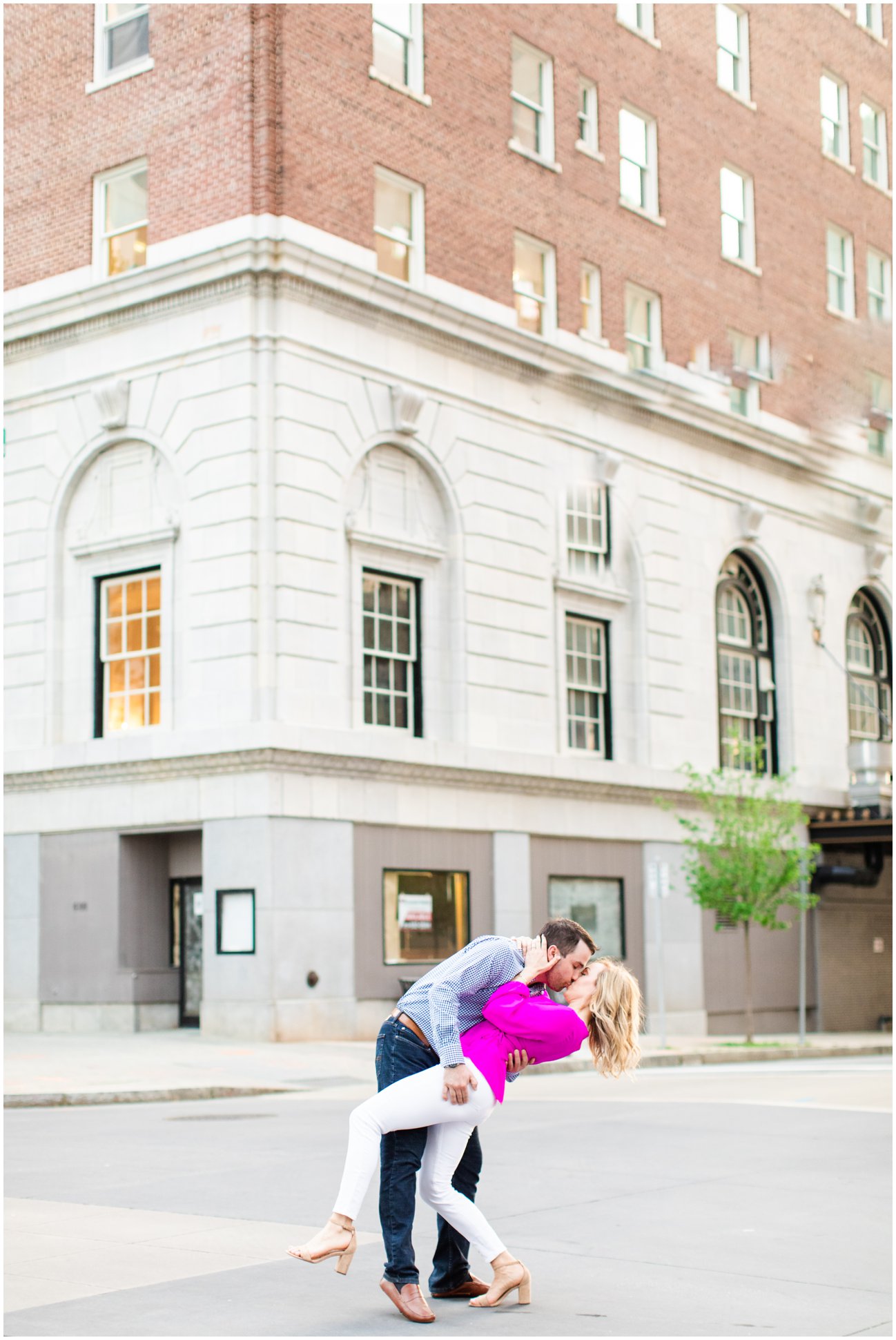 Downtown Raleigh Engagement Session