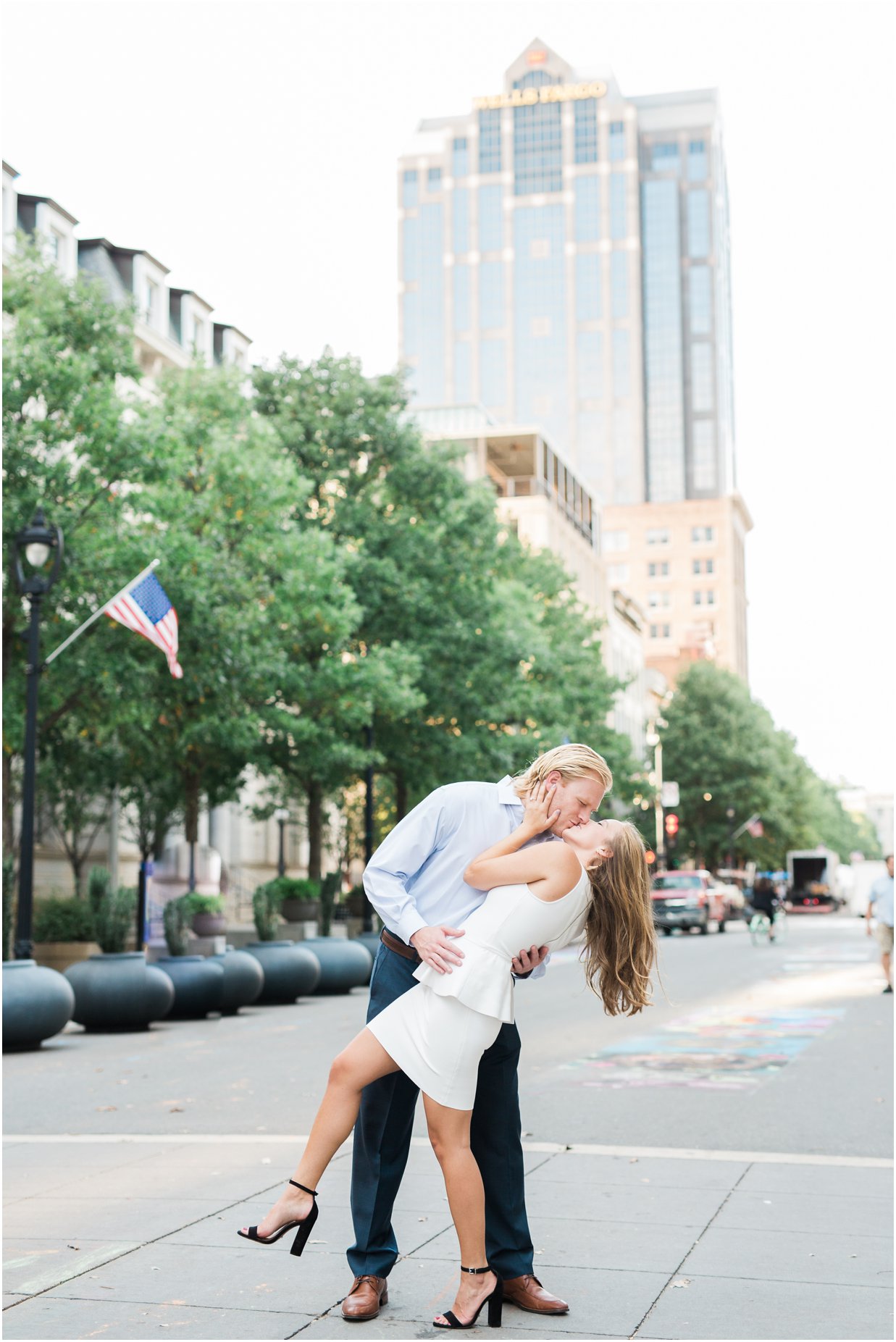 Downtown Raleigh Engagement 