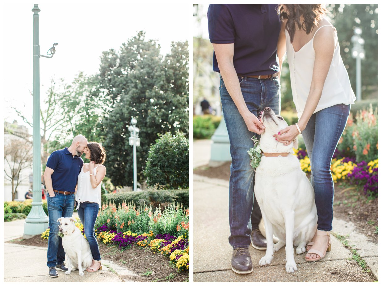 Downtown Raleigh NC Engagement Session